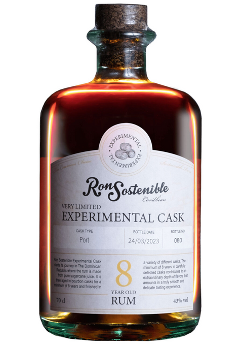 RON SOSTENIBLE Experimental Cask Port (Limited quantity) A Clean Spirit